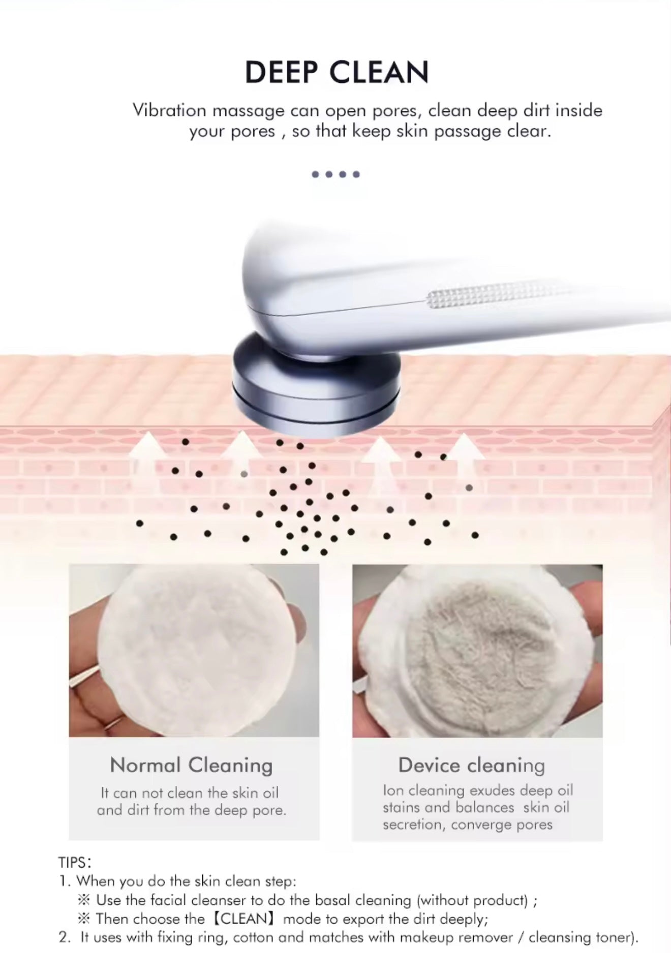 Skin Rejuvenation Photon Ultrasonic Facial Device, Lift, Sculpt & Glow — From Home